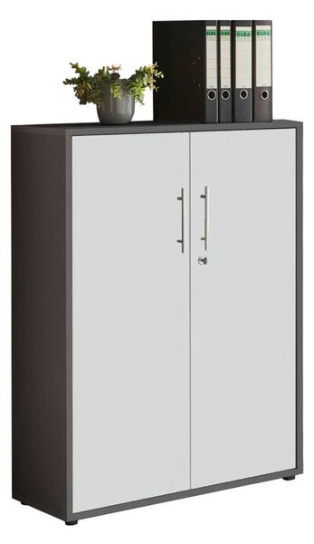 SKŘÍŇ NA ŠANONY, antracitová, bílá, 84,4/113,6/33 cm MID.YOU - Online Only kancelářský nábytek, Online Only