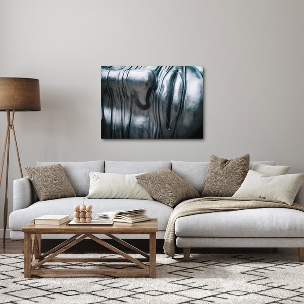 Obraz - Obličej z oceli (70x50 cm)