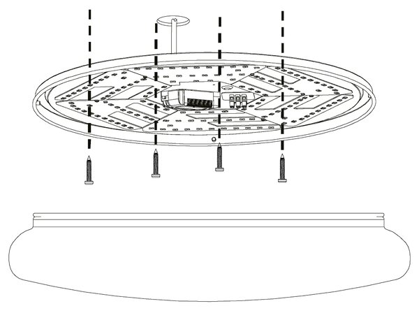 EGLO Smart stropní/nástěnné LED svítidlo Sileras, 2700-6500K Průměr: Ø 60 cm