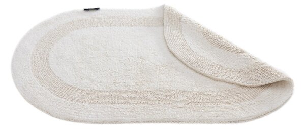 Koupelnový kobereček Javo Cotton naturální ovál