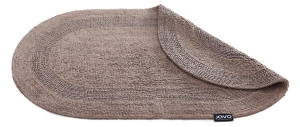 Koupelnový kobereček Javo Cotton sepia ovál