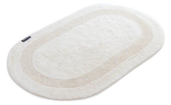 Koupelnový kobereček Javo Cotton naturální ovál