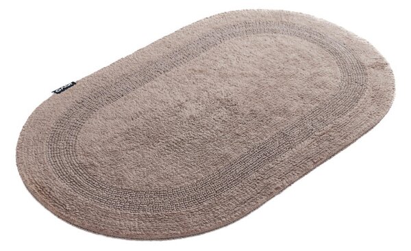 Koupelnový kobereček Javo Cotton sepia ovál