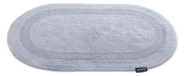 Koupelnový kobereček Javo Cotton popelový ovál