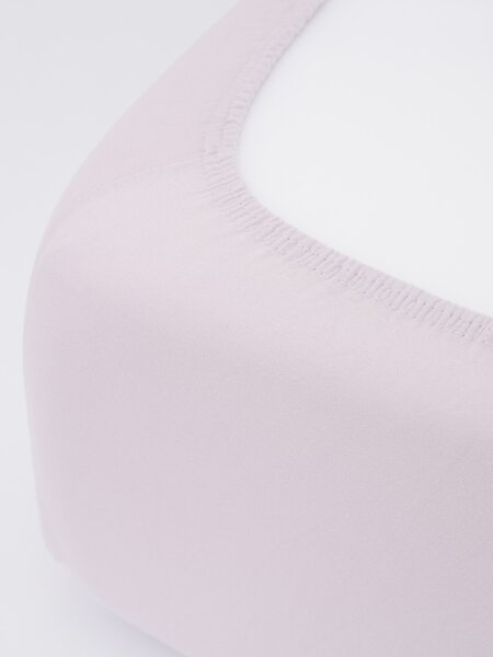 MK Lůžkoviny Jersey prostěradlo do postýlky Classic 60 x 120 cm – lila