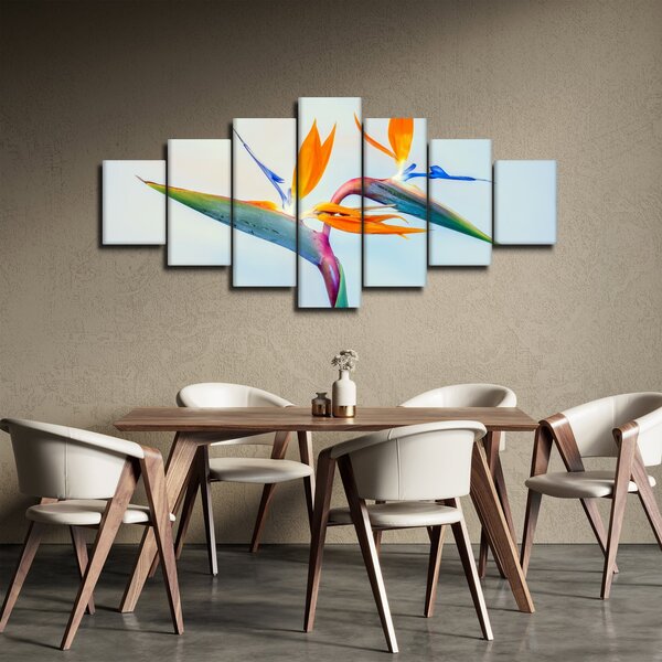 Obraz květu Strelície (210x100 cm)