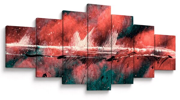 Obraz - Výbuch v petroleji (210x100 cm)