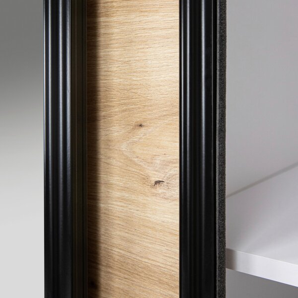 ŠATNÍ SKŘÍŇ S POSUVNÝMI DVEŘM, dub artisan, 150/215/59,5 cm P & B - Šatní skříně, Online Only