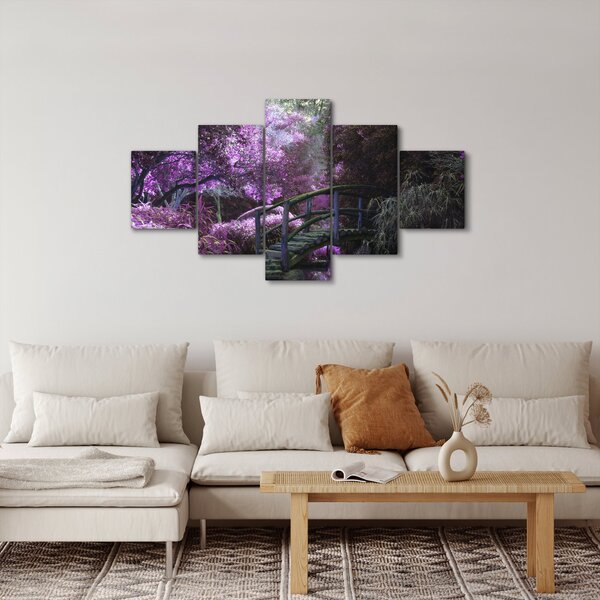 Obraz - Mystická zahrada (125x70 cm)