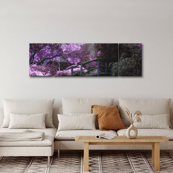 Obraz - Mystická zahrada (170x50 cm)