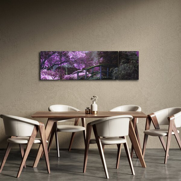 Obraz - Mystická zahrada (170x50 cm)