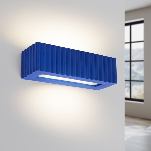 Sollux Lighting Rigata nástěnné svítidlo 1x10 W modrá SL.1889