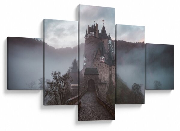 Obraz - Eltz Castle, Německo (125x70 cm)