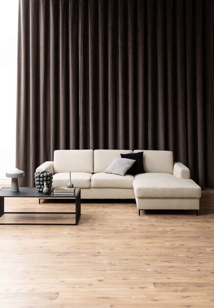 Černý konferenční stolek se skleněnou deskou 60x120 cm Strington – Actona