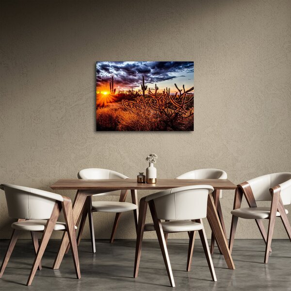 Obraz - Zlatá hodinka pouště (70x50 cm)