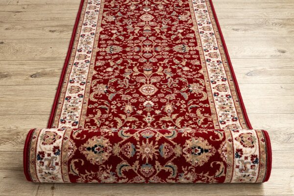 Běhoun NAIN 144 51066 Ornament / Květy, bordó / béžový