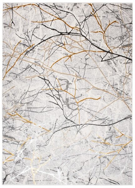 Makro Abra Kusový koberec GOLDEN NA40S Abstraktní Moderní krémový Rozměr: 80x150 cm