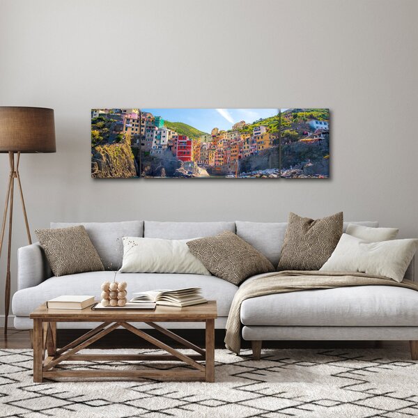 Obraz - Na Středozemním moři (170x50 cm)