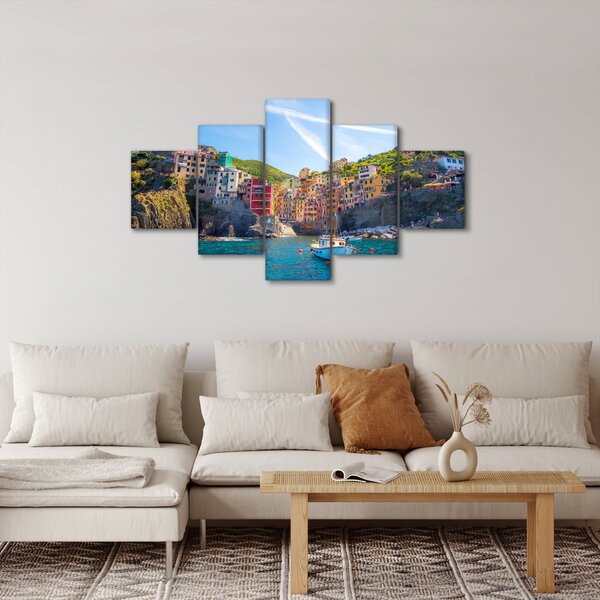 Obraz - Na Středozemním moři (125x70 cm)