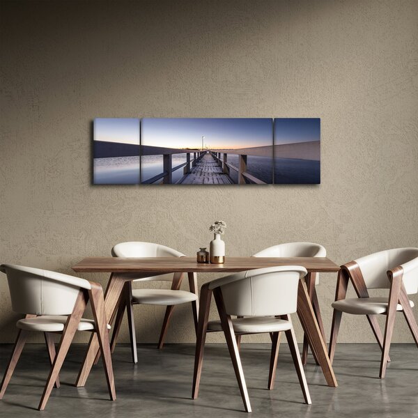 Obraz - Na mole (170x50 cm)