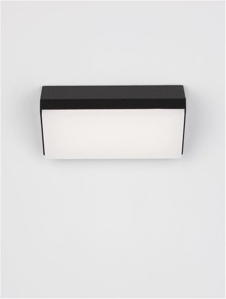 NV 9492610 Venkovní nástěnné svítidlo ZENON antracitový hliník a matný akryl LED 10W 3000K 220-240V 114st. IP65 - NOVA LUCE