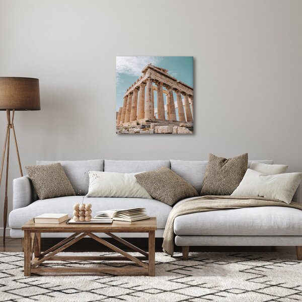 Obraz - Antický akropolis (30x30 cm)