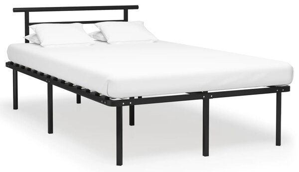Rám postele černý kov 120 x 200 cm