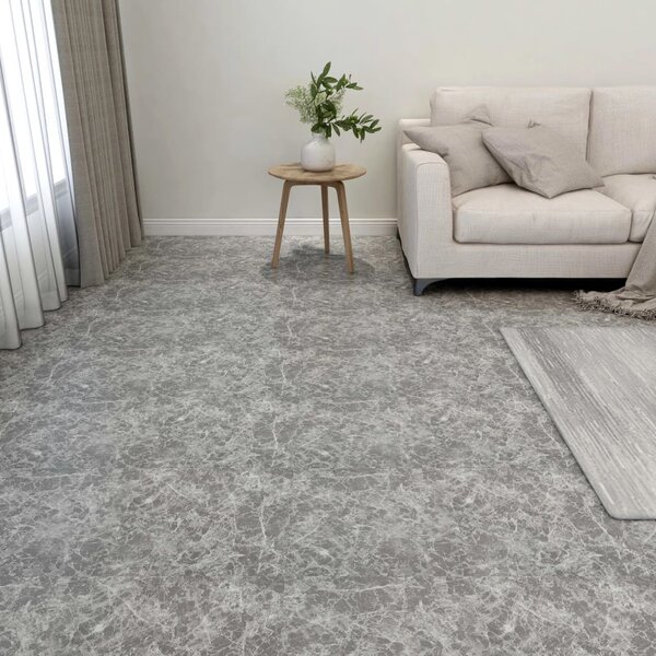 Samolepicí podlahové desky 55 ks PVC 5,11 m² betonově šedé