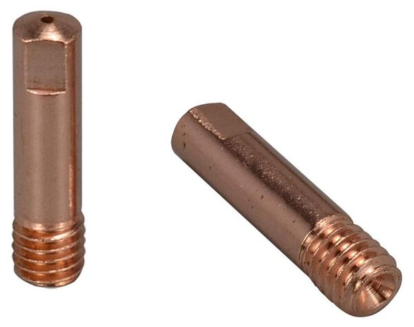 Kontaktní hrot 0,8 mm, závit M6, držák hrotů, difuzor a ochranný kryt, 18 kusů, pro svařovací hořák MIG