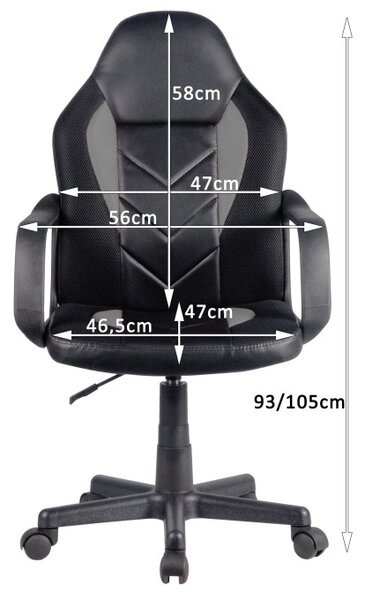 Dětská herní židle F4G FG-C18 modrá