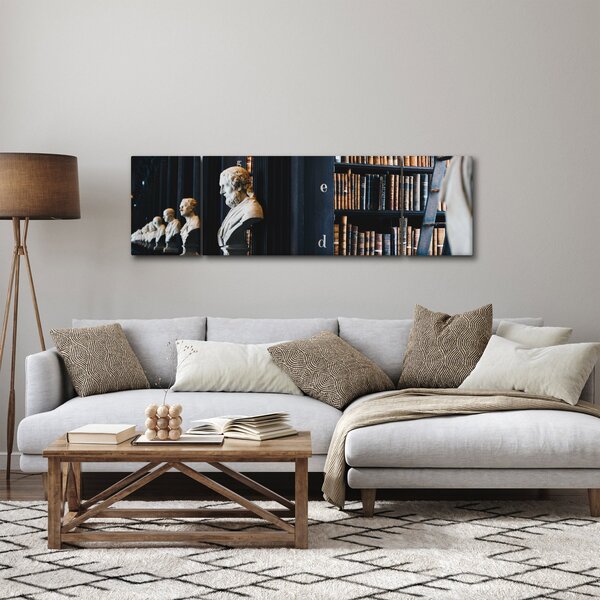 Obraz - V knihovně (170x50 cm)