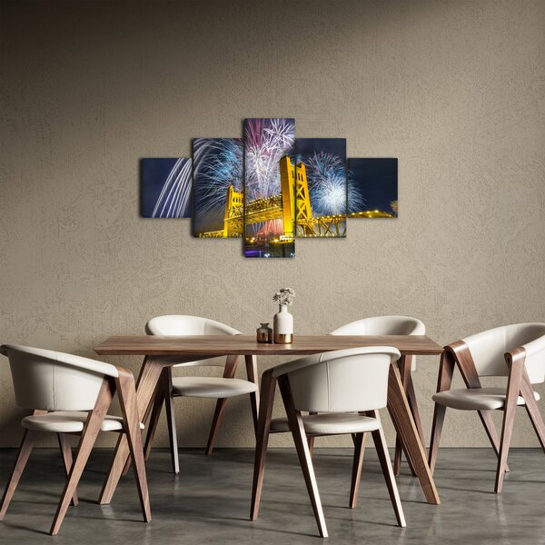 Obraz - Silvestrovská noc (125x70 cm)