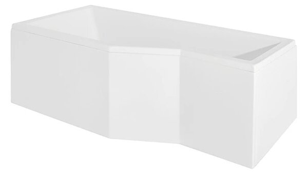 Besco Akrylátová atypická vana INTEGRA 150x75 (170x75) Barva: Bílá, Rozměry (cm): 150x75, Orientace: Pravá