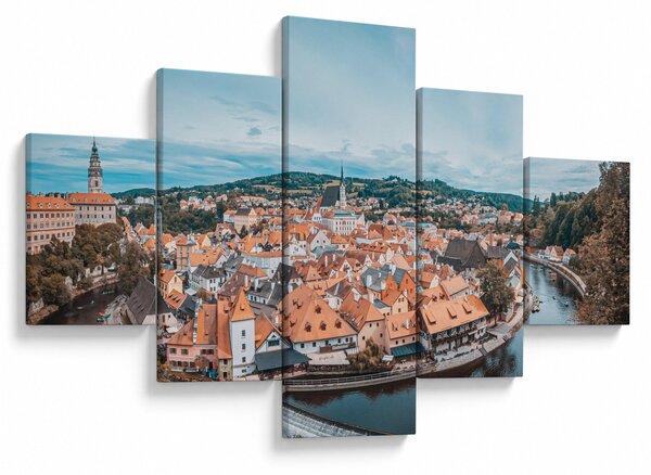 Obraz - Český Krumlov (125x70 cm)