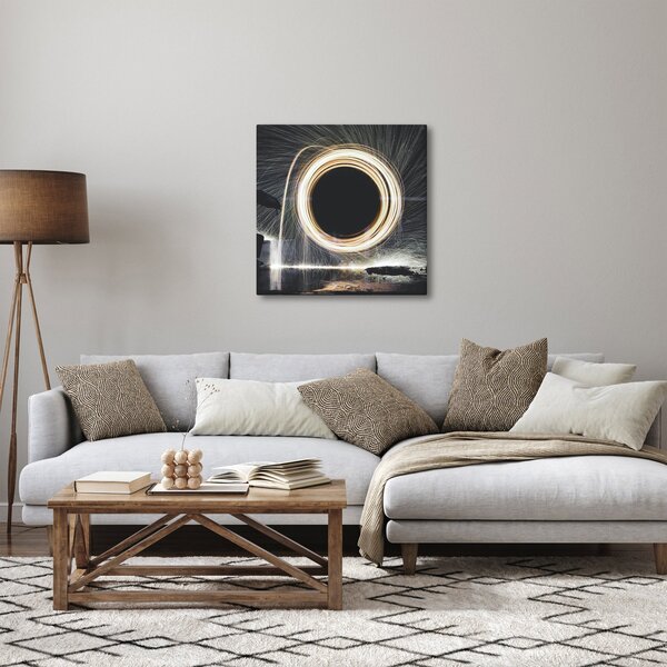 Obraz - Světelná show v dešti (30x30 cm)