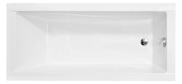 Besco Akrylátová obdélníková vana Modern Slim 140x70 (150,160,170x70, 180x80) Barva: Bílá, Rozměry (cm): 140x70