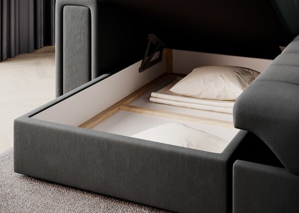 Designová sedací souprava THALASSA - tmavě šedá