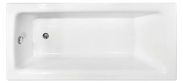 Besco Akrylátová obdélníková vana Talia 100x70 (110,120,130,140,150x70, 160,170x75) Barva: Bílá, Rozměry (cm): 110x70