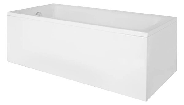 Besco Akrylátová obdélníková vana Talia 100x70 (110,120,130,140,150x70, 160,170x75) Barva: Bílá, Rozměry (cm): 110x70