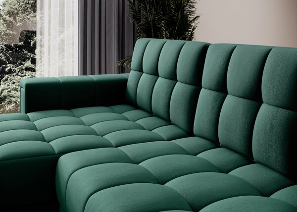 Designová sedací souprava THALASSA - tmavě zelená