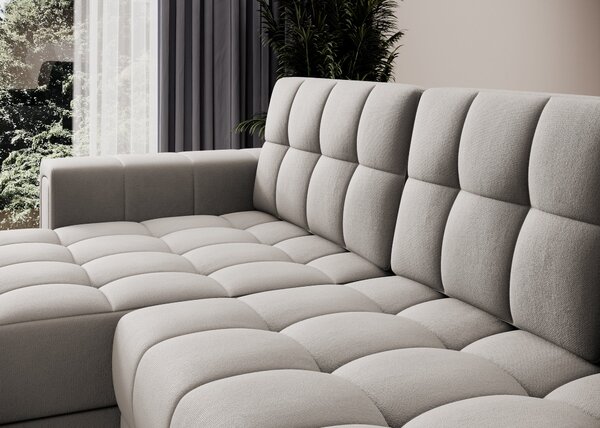 Designová sedací souprava THALASSA - šedohnědá