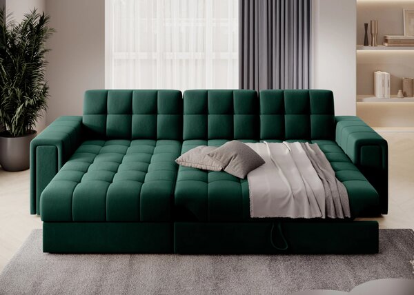 Designová sedací souprava THALASSA - tmavě zelená