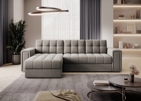 Designová sedací souprava THALASSA - šedohnědá
