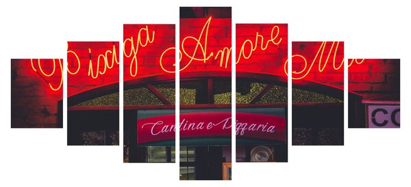 Obraz - Amore Mio (210x100 cm)