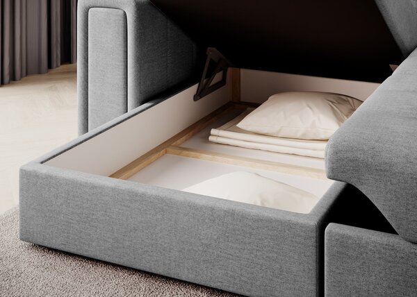 Designová sedací souprava THALASSA - světle šedá