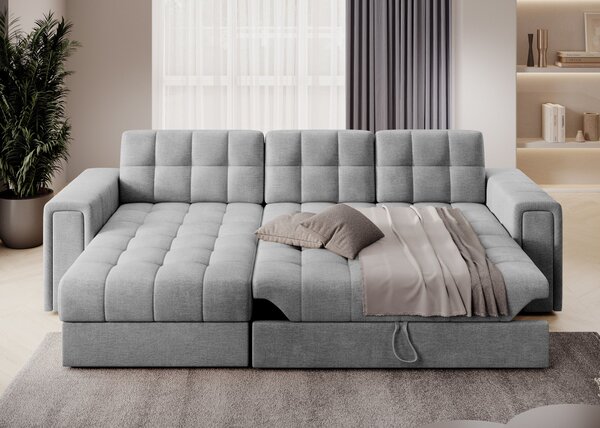 Designová sedací souprava THALASSA - světle šedá
