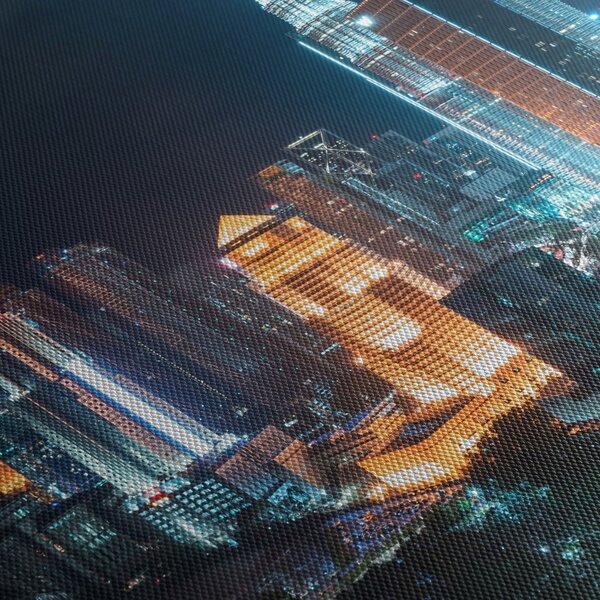 Obraz - Noc v Kuala Lumpur (125x70 cm)