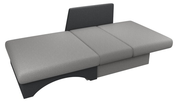 Dětská rozkládací pohovka URBAS - světle šedá / tmavě šedá