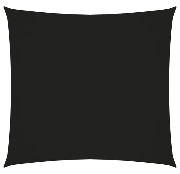 Stínící plachta oxfordská látka čtvercová 3,6 x 3,6 m černá