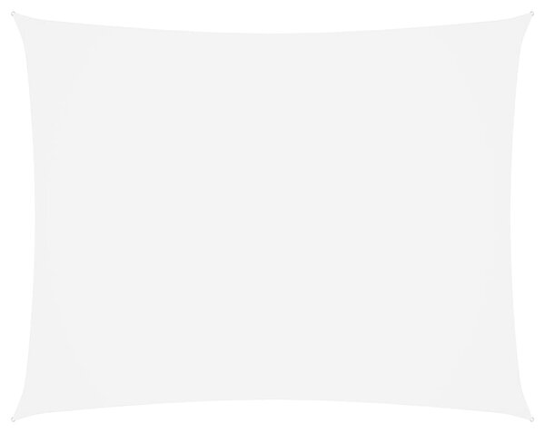 Stínící plachta oxfordská látka obdélníková 2 x 3 m bílá